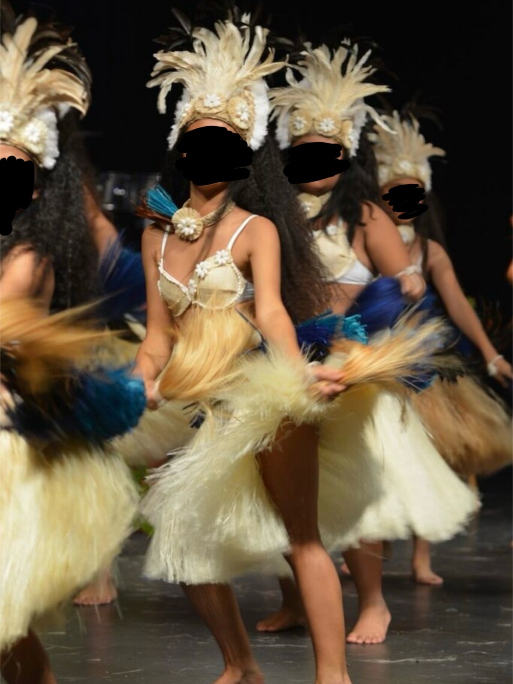 Ori Tahiti belt and headpiece